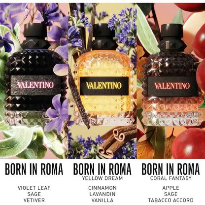 Born In Roma Coral Fantasy Uomo,Apa de toaleta,100ml
